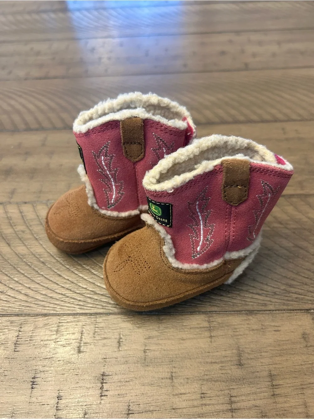 Size 1 Baby Girl John Deere boots